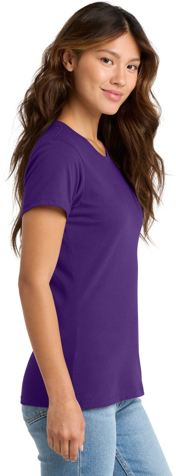 Team Purple Port & Co Women's Fan Favorite Tee. LPC450