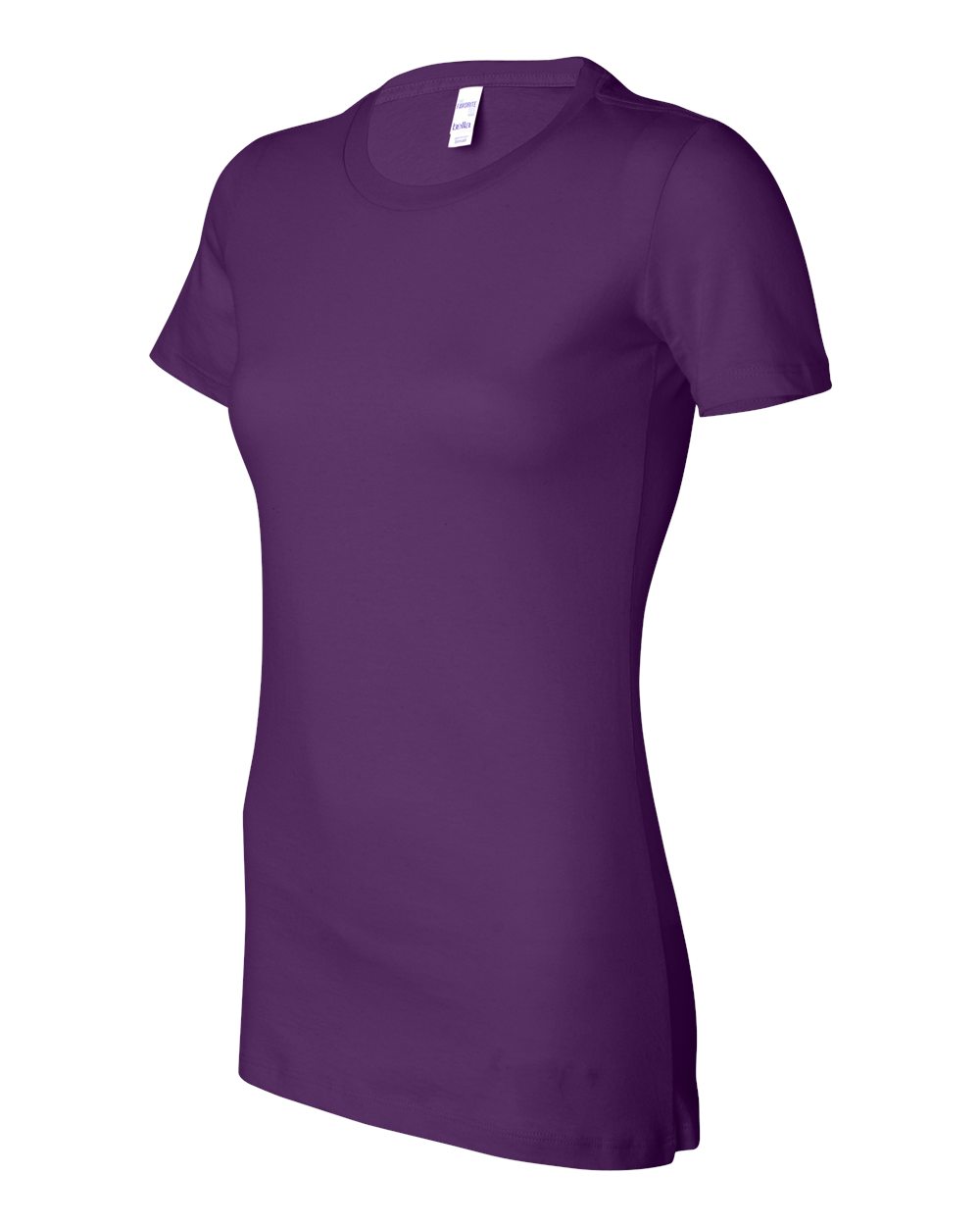 Team Purple Women's Slim Fit Tee - 6004