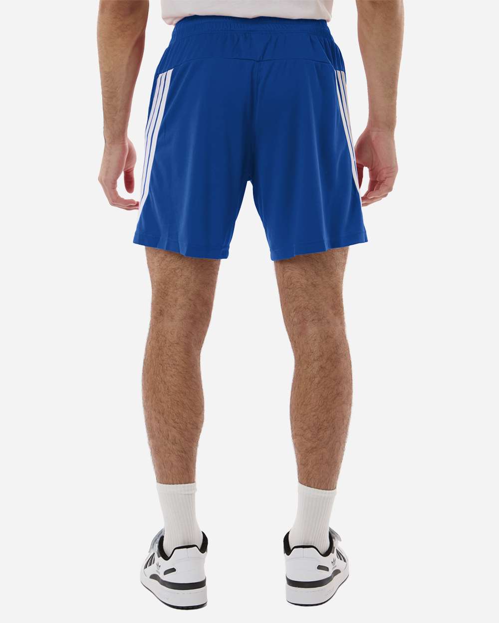 Team Royal Blue/ White Men's 3-Stripes 7" Shorts - AT300