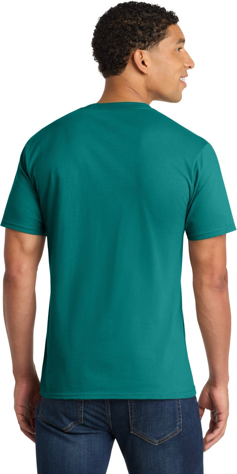 Team Teal Port & Co Fan Favorite Tee. PC450