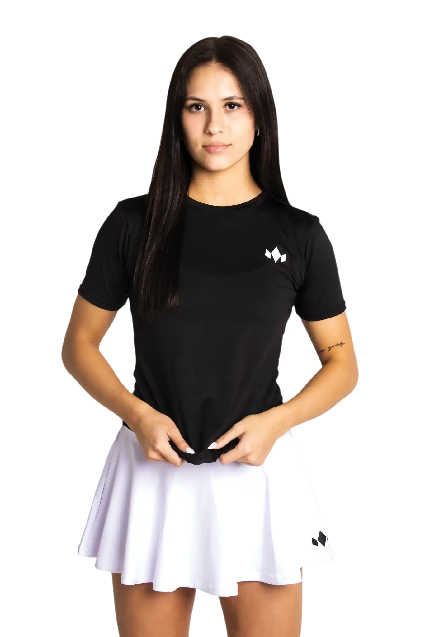 Team Women’s Essential Crewneck - Black / Xs