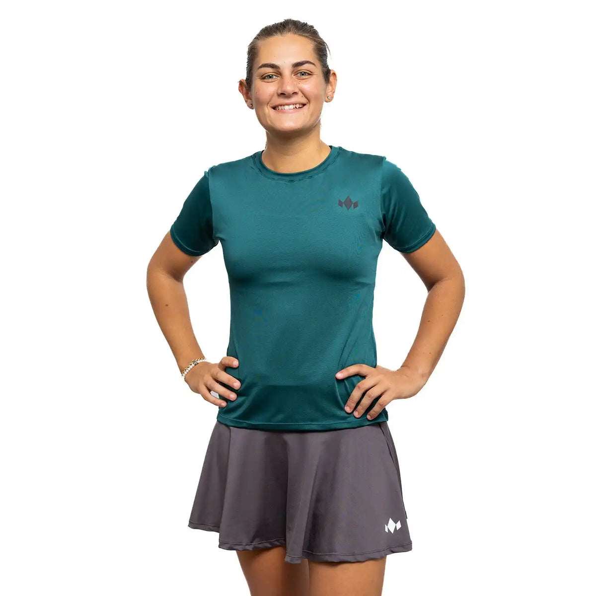 Team Women’s Essential Crewneck - Forest Green / Xs