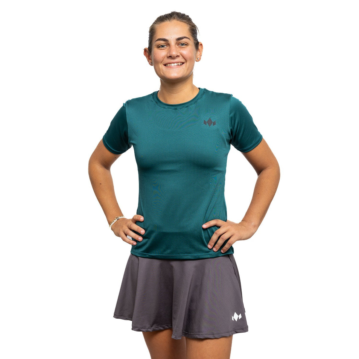 Team Women’s Essential Crewneck T-shirt - Forest Green / Xs