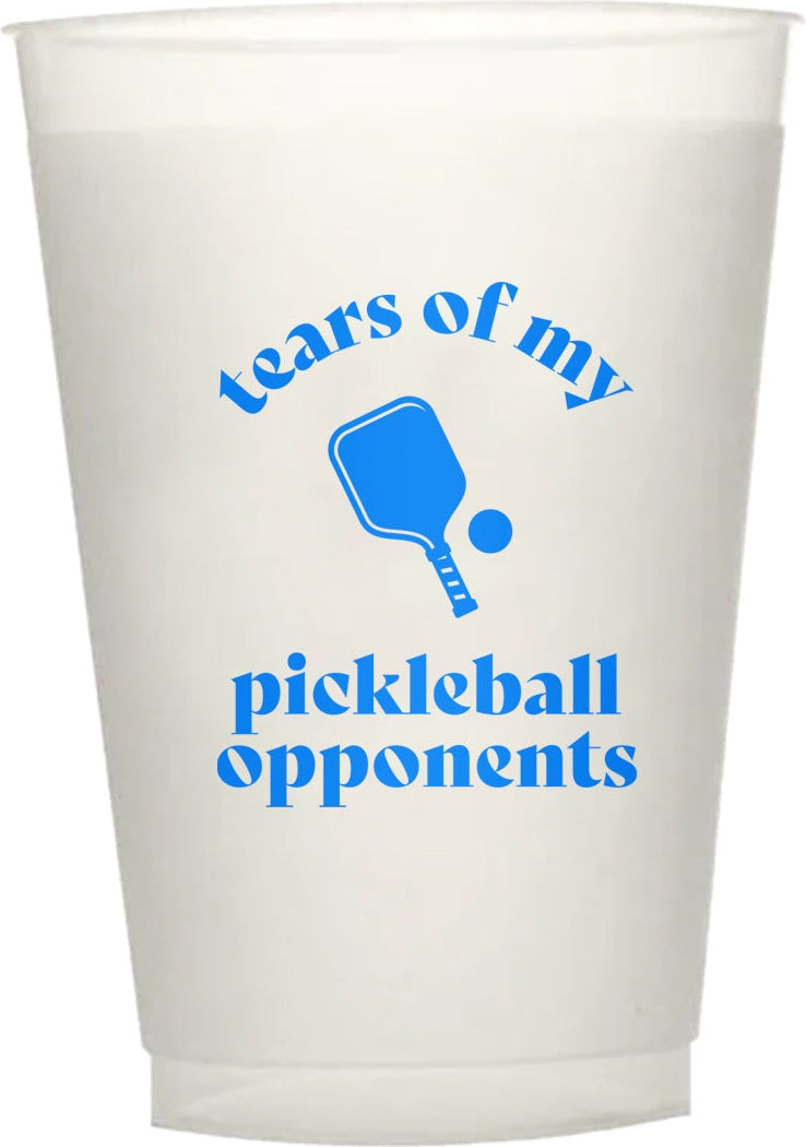 Tears of my Pickleball Opponents Reusable Party Cups