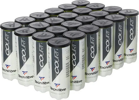 Tecnifibre All Court Tennis Balls (case 24x) - Yel / Os