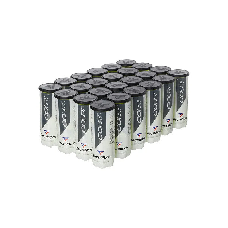Tecnifibre All Court Tennis Balls Case 24x - Yellow - HIT a Double