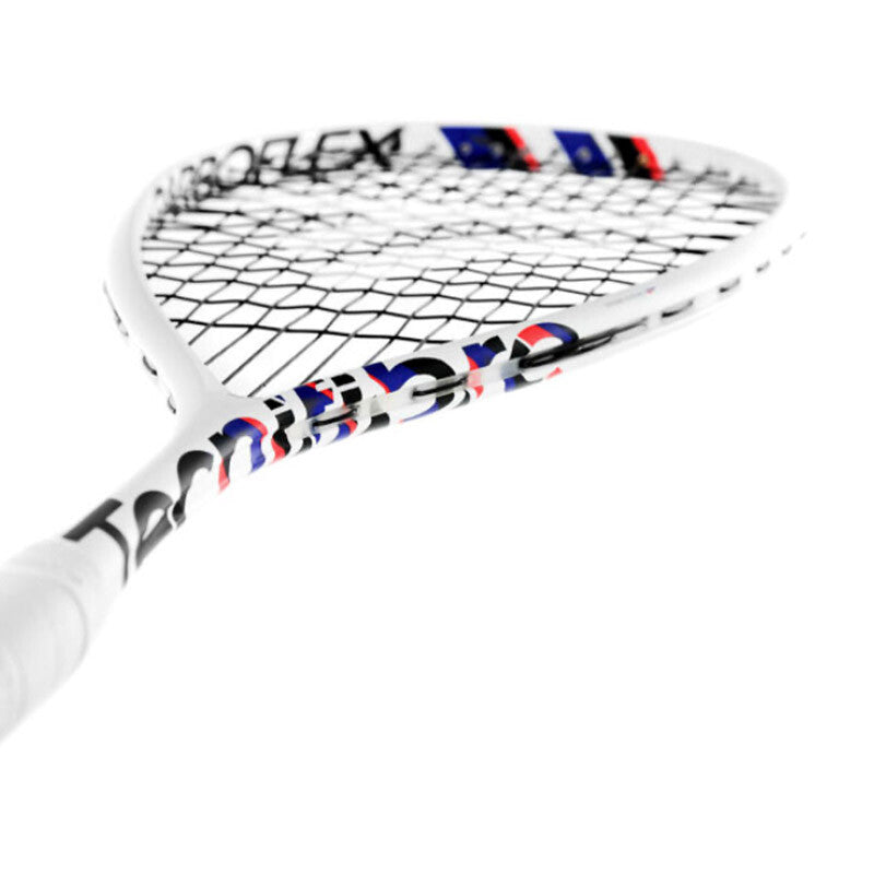 Tecnifibre Carboflex X-top 125 V2 Squash (strung) - Wht / Os