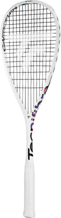 Tecnifibre Carboflex X-top 130 V2 Squash (strung) - White
