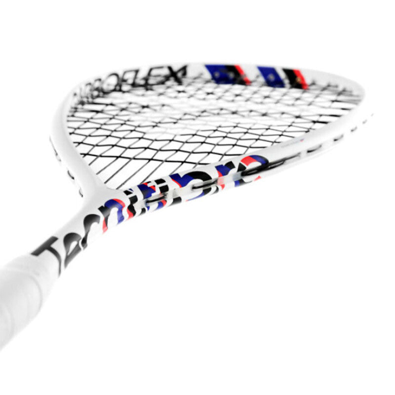 Tecnifibre Carboflex X-top 130 V2 Squash (strung) - Wht / Os