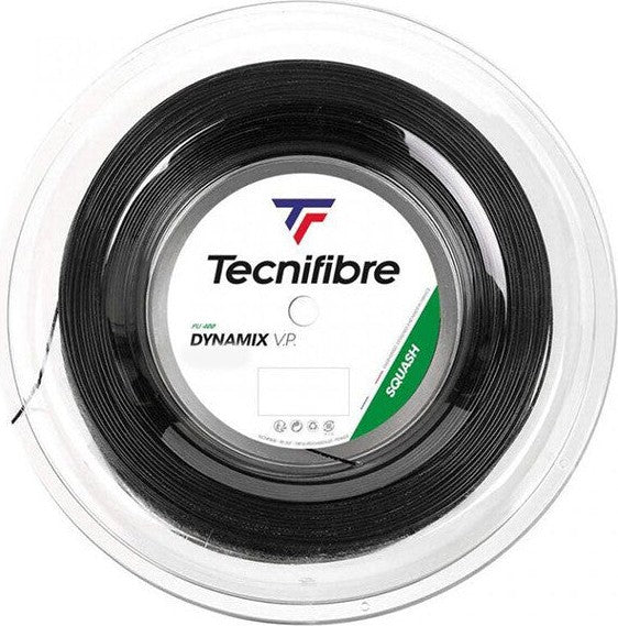 Tecnifibre Dynamix V.p. Squash Reel 656’ - Black