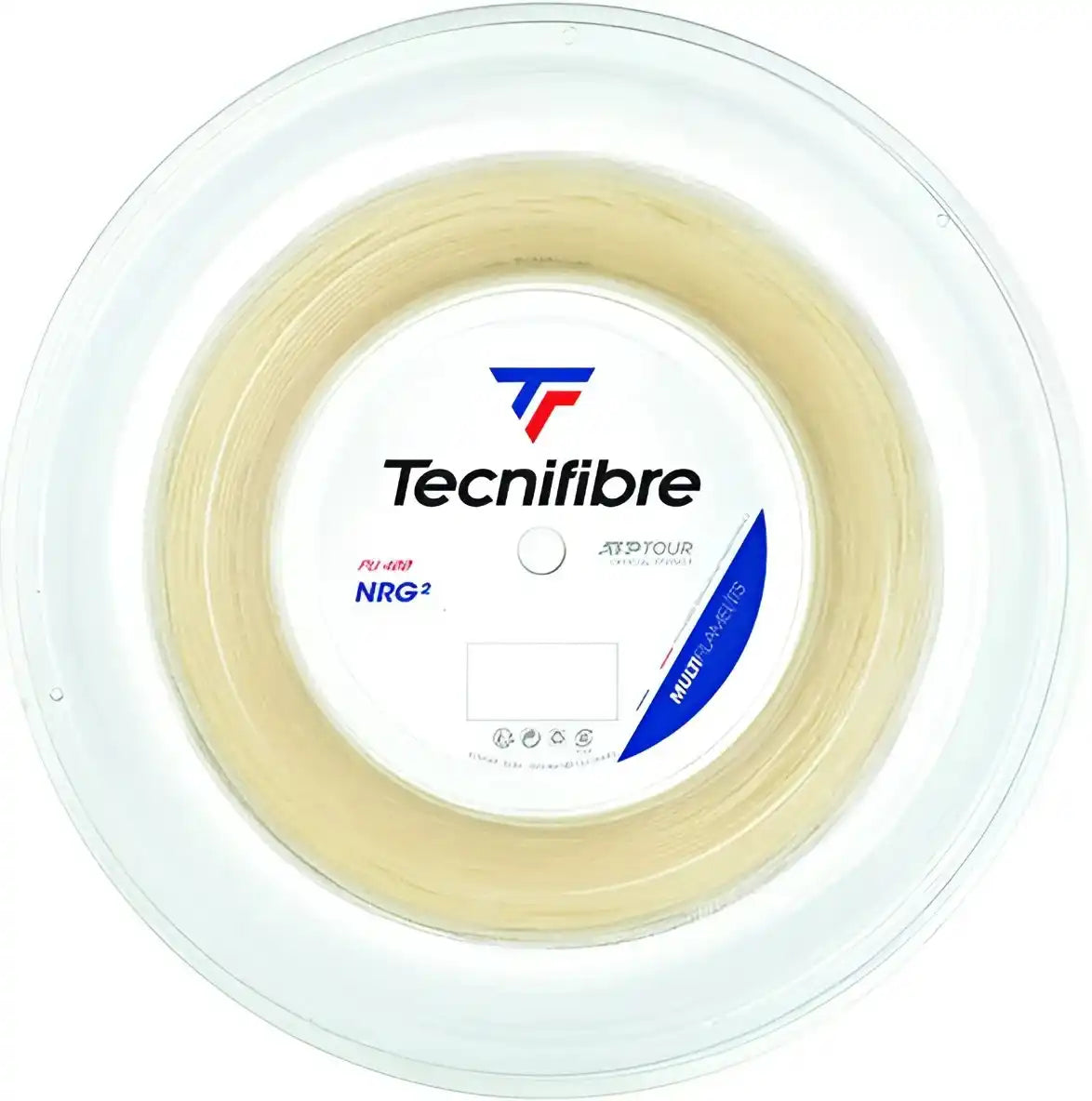 Tecnifibre Nrg2 Spl Reel 660’ Tennis String - Black - 17