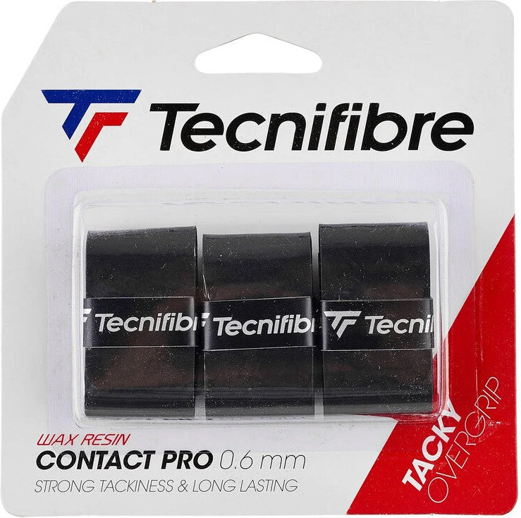 Tecnifibre Pro Contact Overgrip (3x) - Black