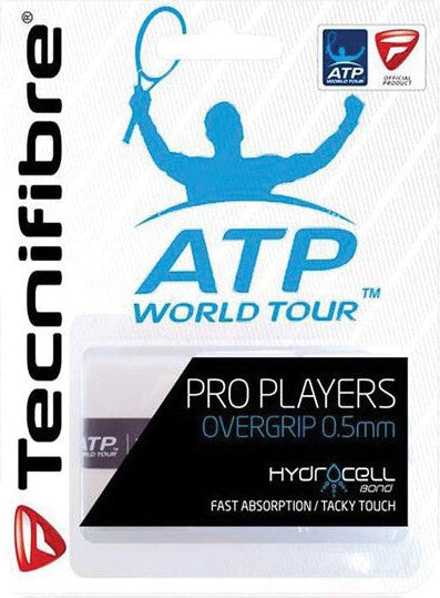 Tecnifibre Pro Players Overgrip (3x) - White
