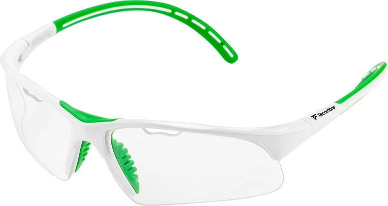 Tecnifibre Squash Eyewear (white/green) - White