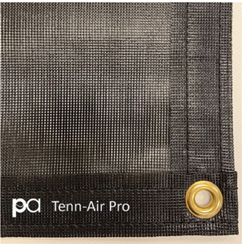 Tenn-air Lite Windscreen (9’x60’ W/windows) | Black