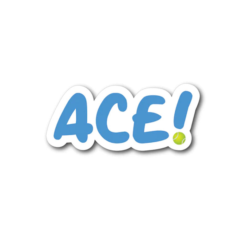 Tennis Ace Magnet - Blu / Os