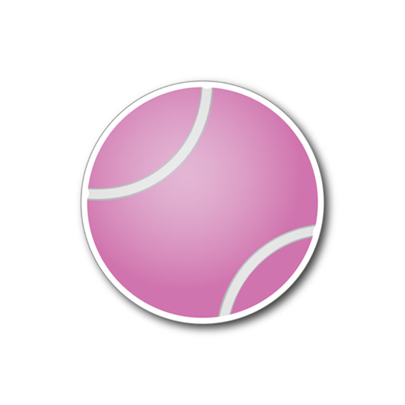 Tennis Ball Magnet (pink) - Pnk / Os