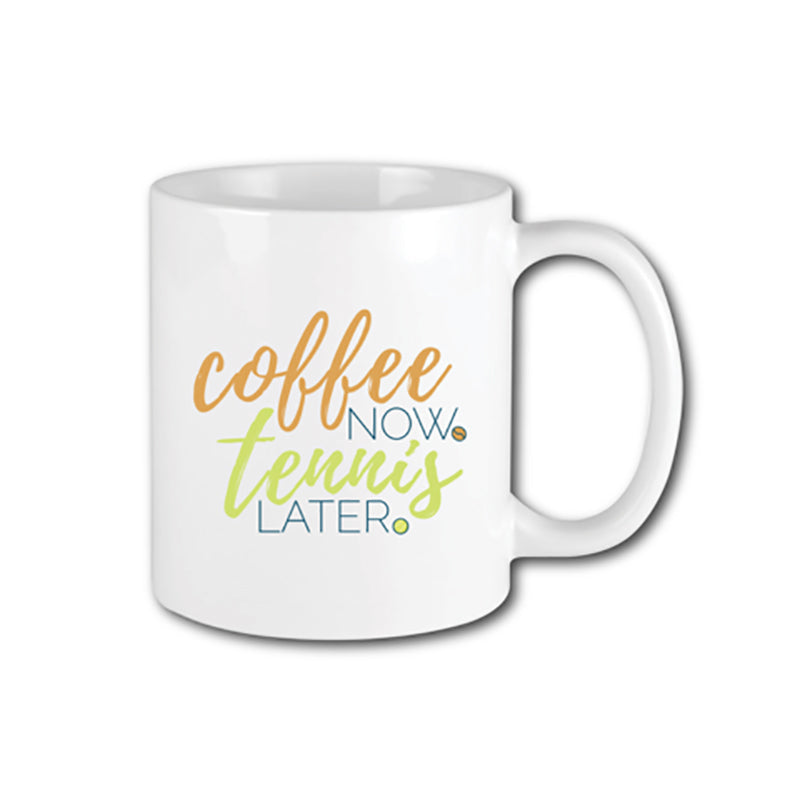 Tennis Coffee Mug - Wht / Os