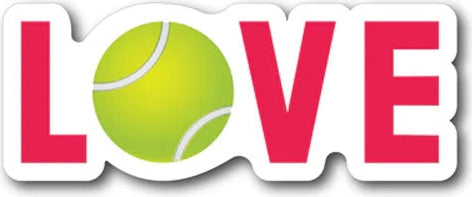 Tennis Love Magnet - Pnk / Os