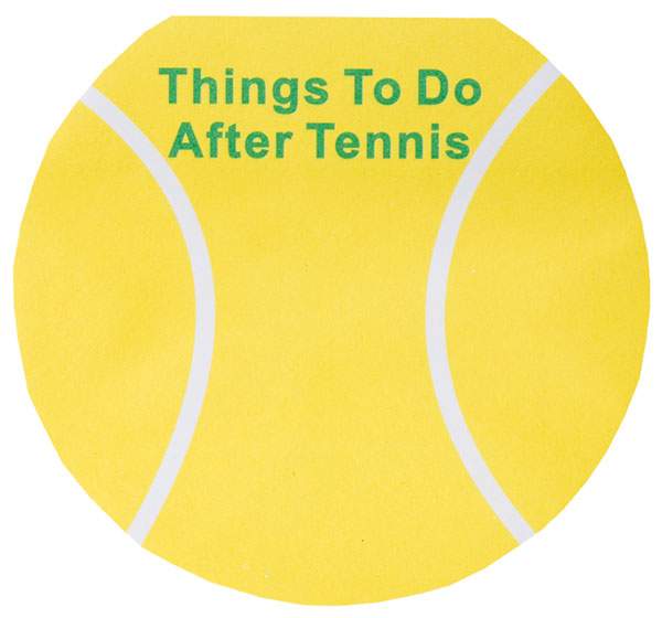 Tennis Post-it Notes (50x) - Os