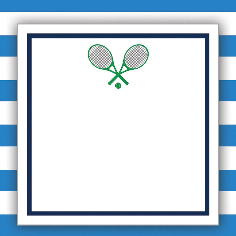 Tennis Sticky Notes (50x) - Wht / Os