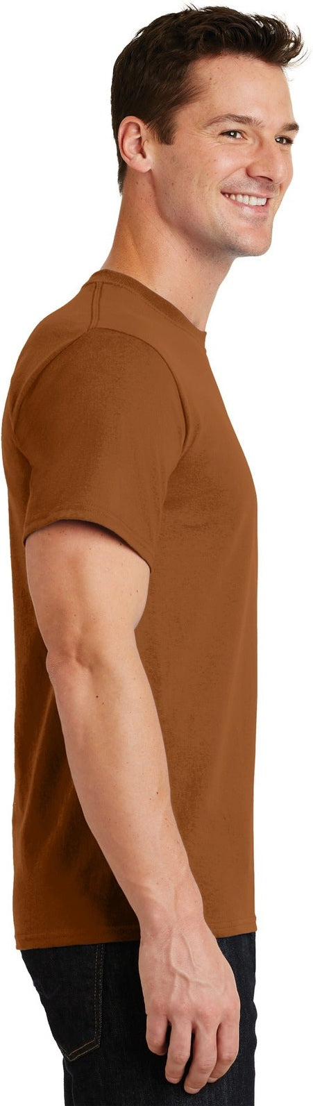 Texas Orange Port & Co Essential Tee. PC61