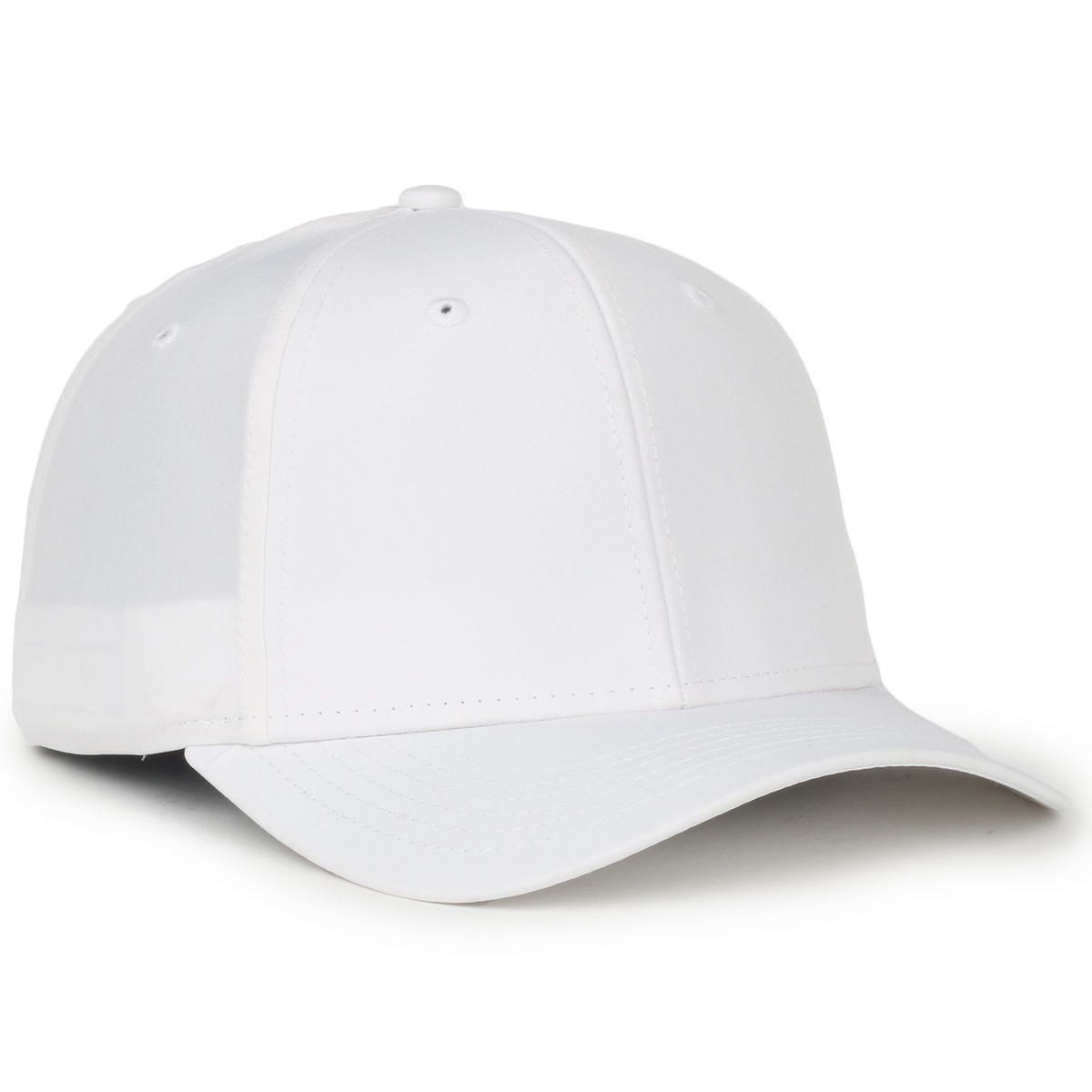 Legendary Headwear THE-ELITE Structured Stretch Fit Cap - White