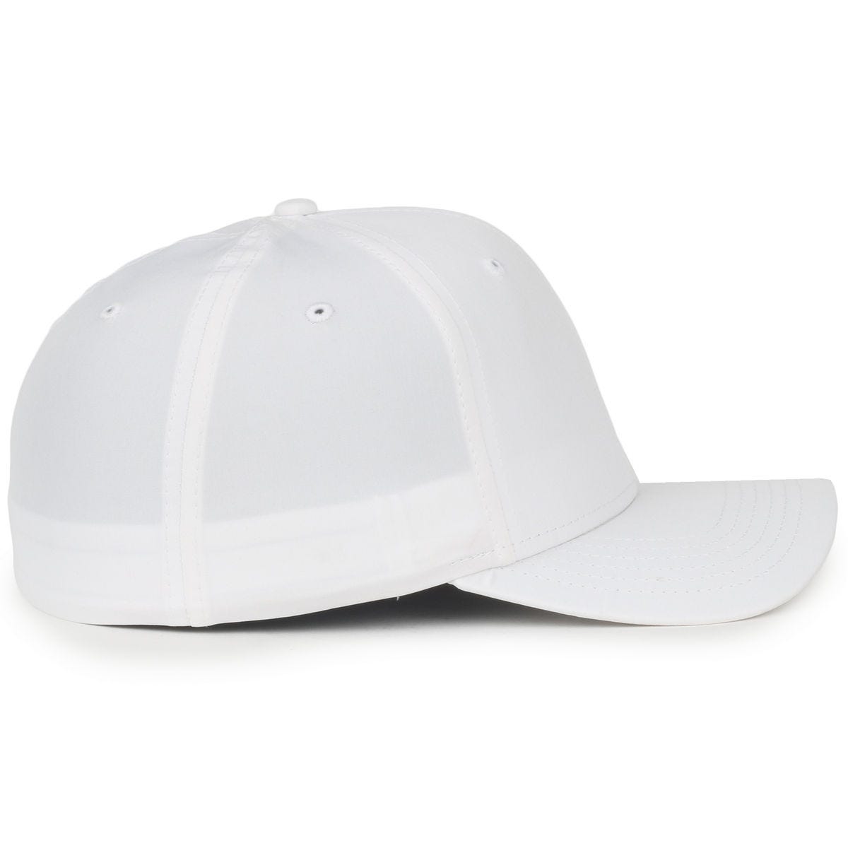 Legendary Headwear THE-ELITE Structured Stretch Fit Cap - White