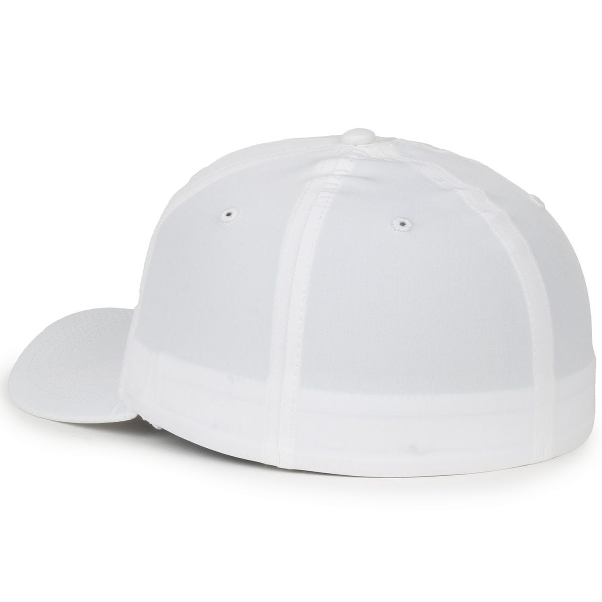 Legendary Headwear THE-ELITE Structured Stretch Fit Cap - White