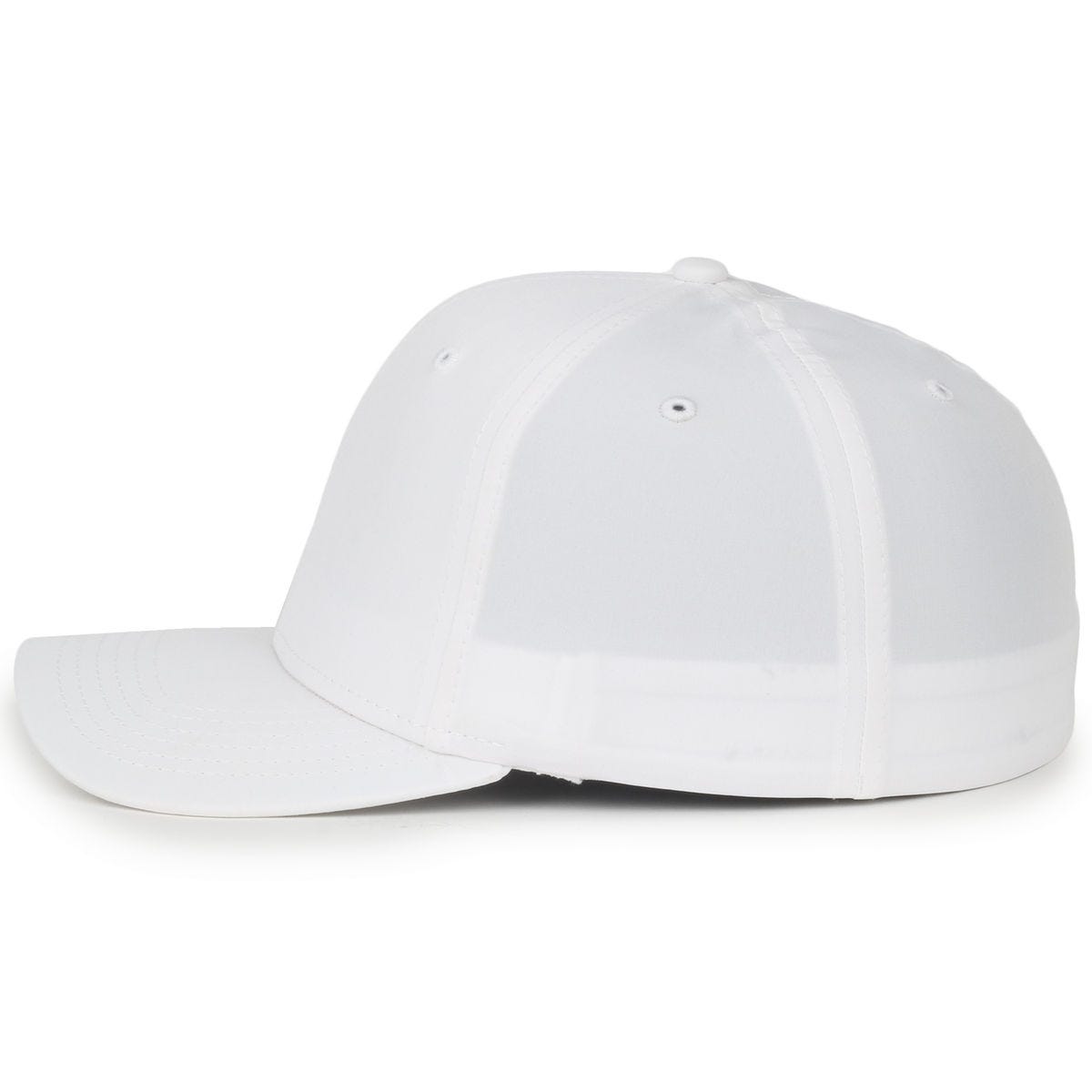 Legendary Headwear THE-ELITE Structured Stretch Fit Cap - White