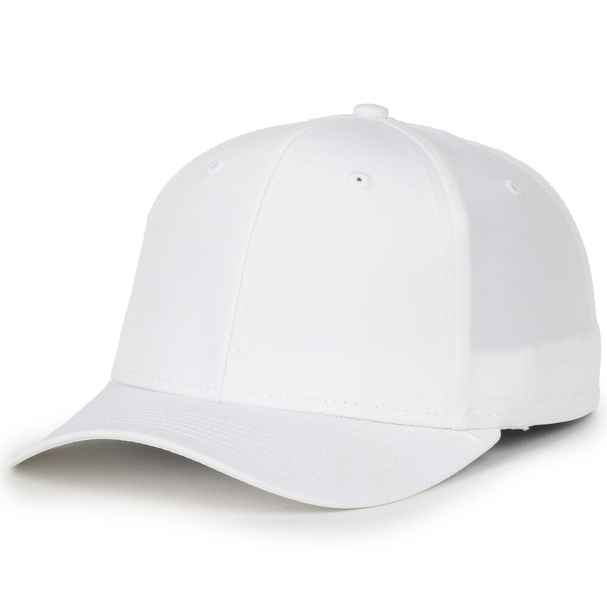 Legendary Headwear THE-ELITE Structured Stretch Fit Cap - White