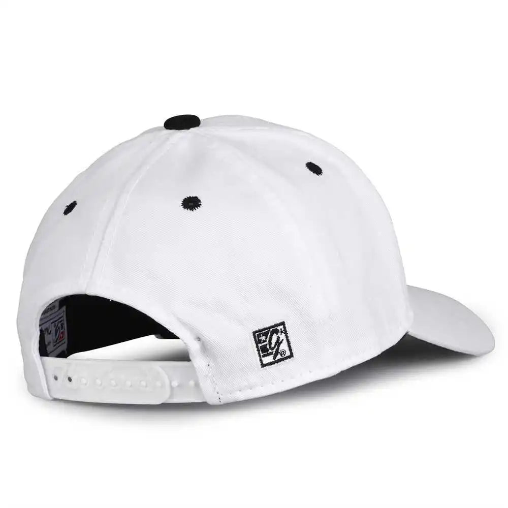 The Game Gb2016 White Snapback Cotton Twill Cap Black / 6 7/8’’ 7 5/8’’