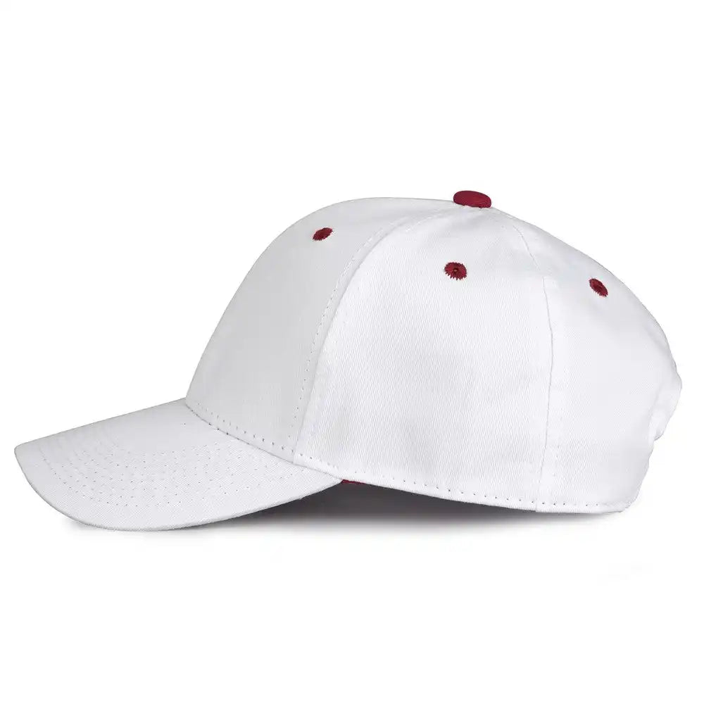 The Game Gb2016 White Snapback Cotton Twill Cap - Cardinal - 6 7/8’’ - 7 5/8’’