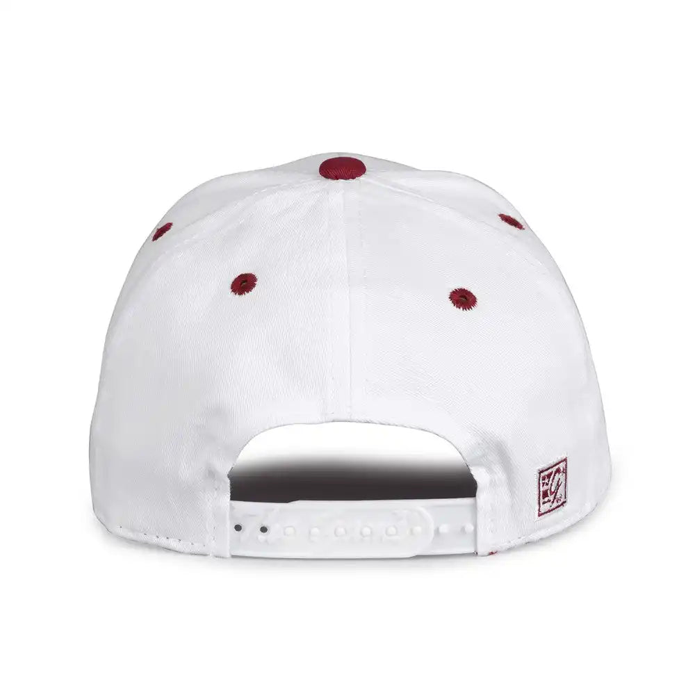 The Game Gb2016 White Snapback Cotton Twill Cap - Cardinal - 6 7/8’’ - 7 5/8’’