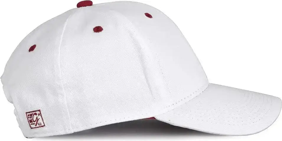The Game Gb2016 White Snapback Cotton Twill Cap - Cardinal - 6 7/8’’ - 7 5/8’’