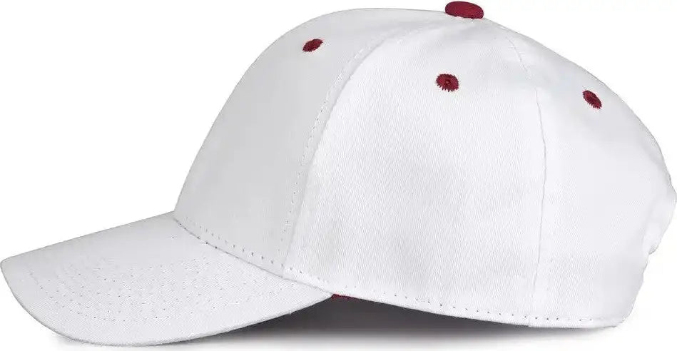 The Game Gb2016 White Snapback Cotton Twill Cap - Cardinal - 6 7/8’’ - 7 5/8’’