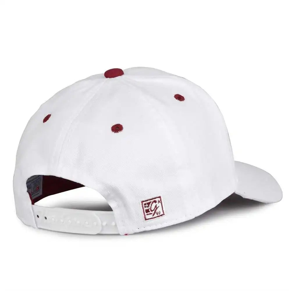 The Game Gb2016 White Snapback Cotton Twill Cap - Cardinal - 6 7/8’’ - 7 5/8’’