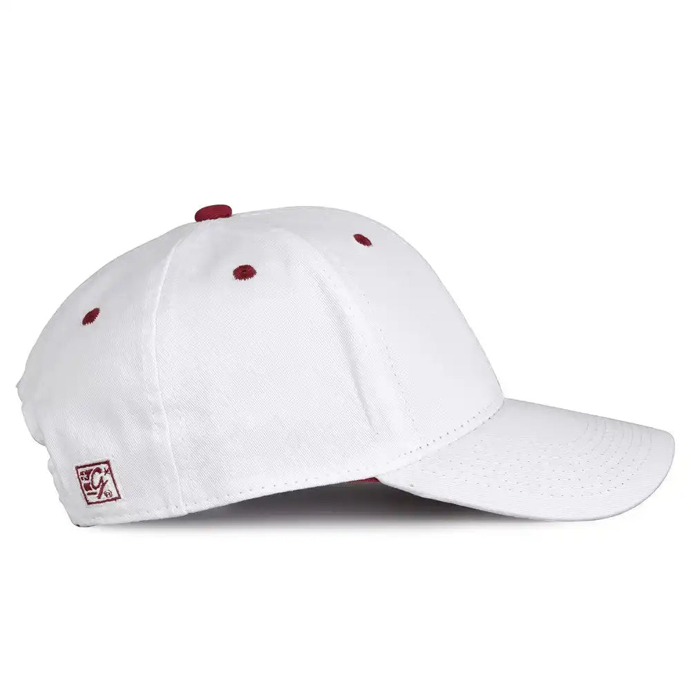 The Game Gb2016 White Snapback Cotton Twill Cap - Cardinal - 6 7/8’’ - 7 5/8’’