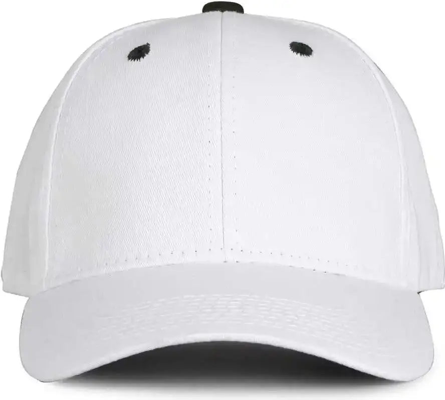 The Game Gb2016 White Snapback Cotton Twill Cap - Dark Green