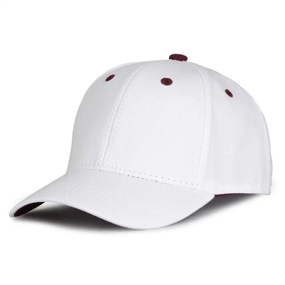 The Game Gb2016 White Snapback Cotton Twill Cap - Maroon - 6 7/8’’ - 7 5/8’’