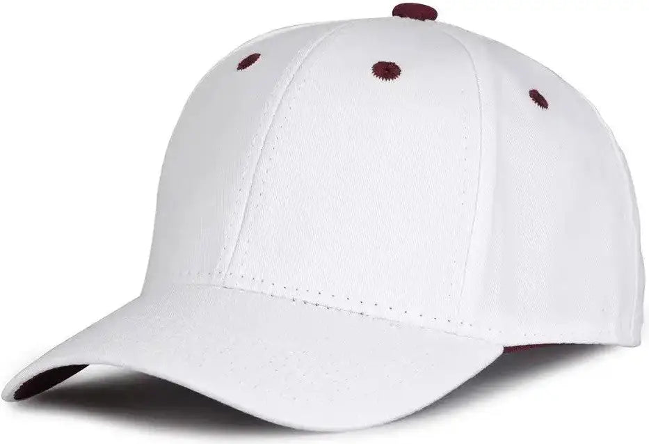 The Game Gb2016 White Snapback Cotton Twill Cap - Maroon