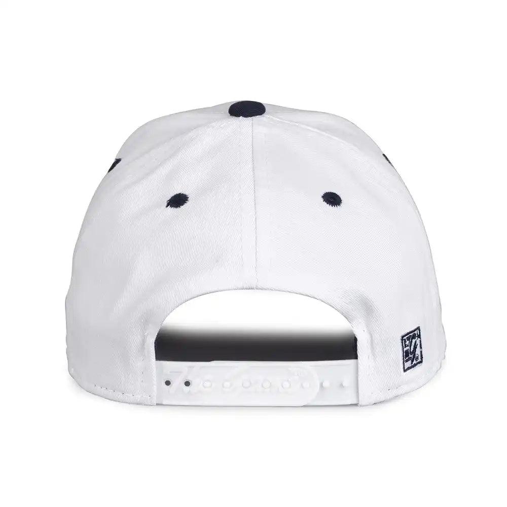 The Game Gb2016 White Snapback Cotton Twill Cap - Navy - 6 7/8’’ - 7 5/8’’