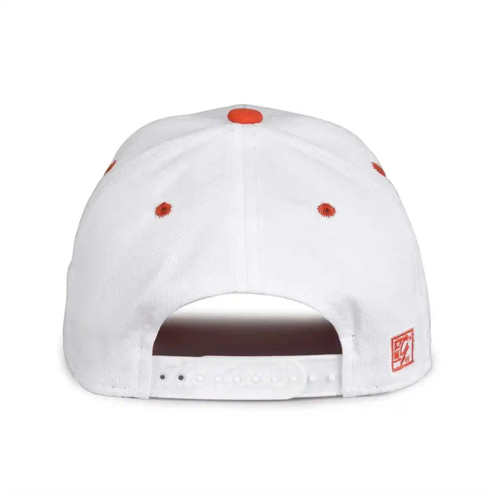 The Game Gb2016 White Snapback Cotton Twill Cap - Orange - 6 7/8’’ - 7 5/8’’