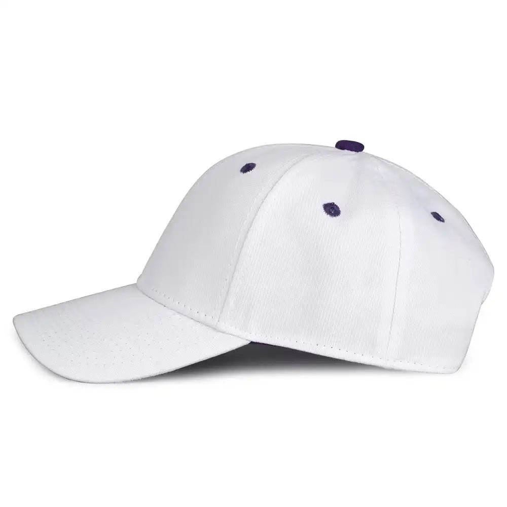 The Game Gb2016 White Snapback Cotton Twill Cap - Purple - 6 7/8’’ - 7 5/8’’