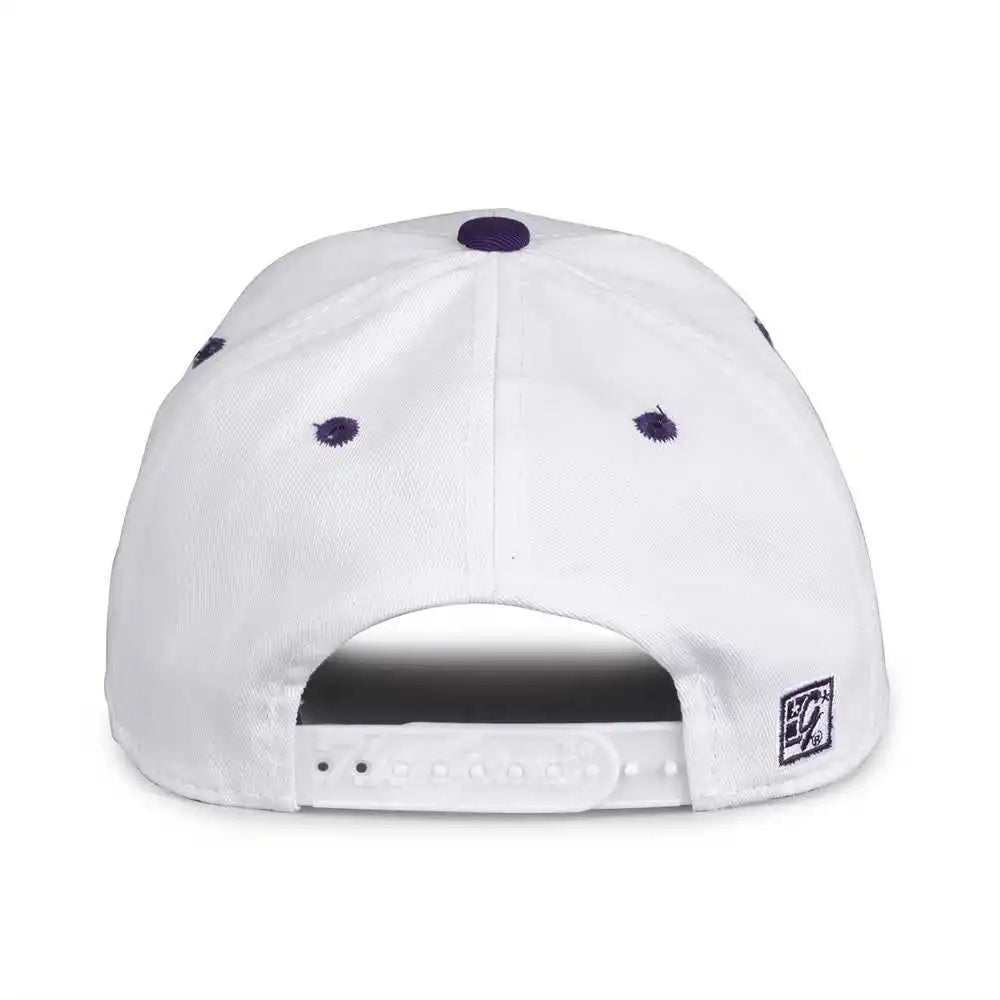 The Game Gb2016 White Snapback Cotton Twill Cap - Purple - 6 7/8’’ - 7 5/8’’