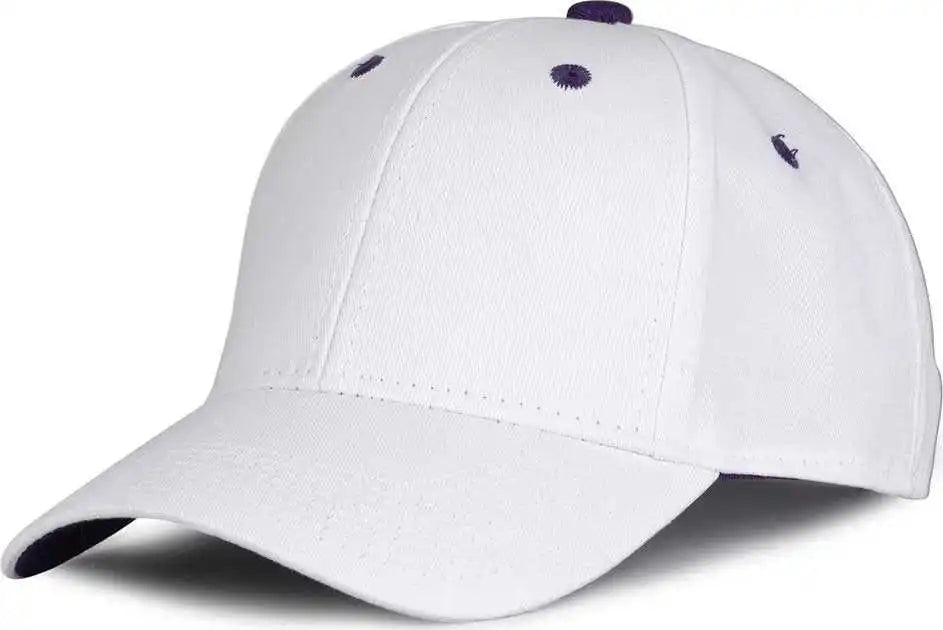 The Game Gb2016 White Snapback Cotton Twill Cap - Purple - 6 7/8’’ - 7 5/8’’