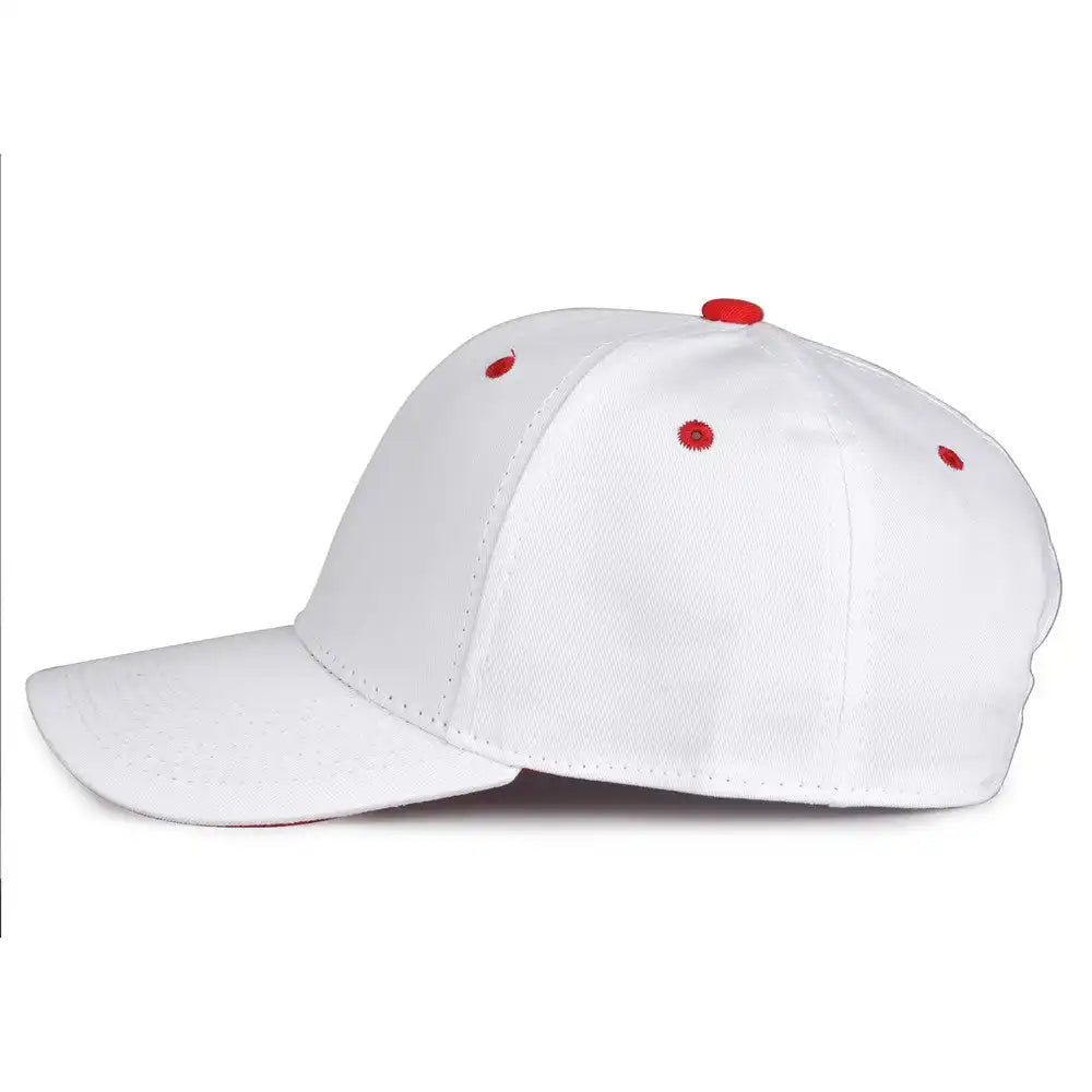 The Game Gb2016 White Snapback Cotton Twill Cap - Red - 6 7/8’’ - 7 5/8’’