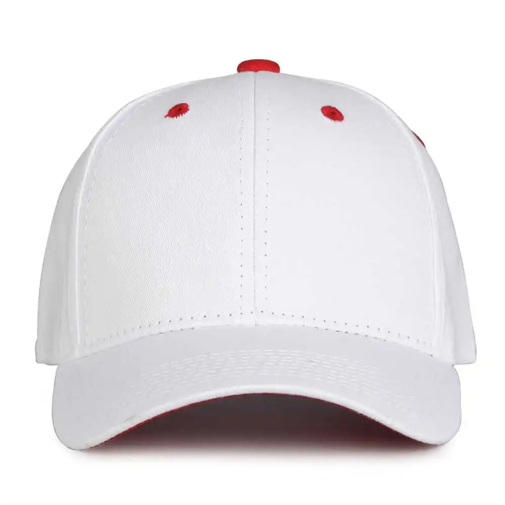 The Game Gb2016 White Snapback Cotton Twill Cap - Red - 6 7/8’’ - 7 5/8’’
