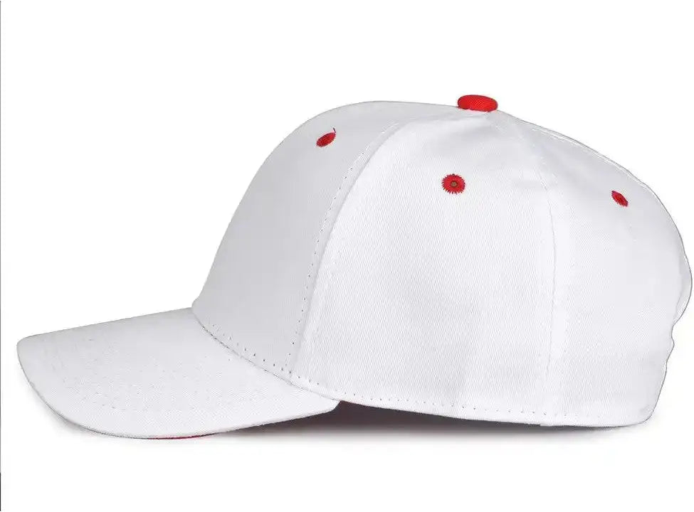 The Game Gb2016 White Snapback Cotton Twill Cap - Red - 6 7/8’’ - 7 5/8’’