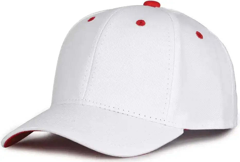 The Game Gb2016 White Snapback Cotton Twill Cap - Red - 6 7/8’’ - 7 5/8’’